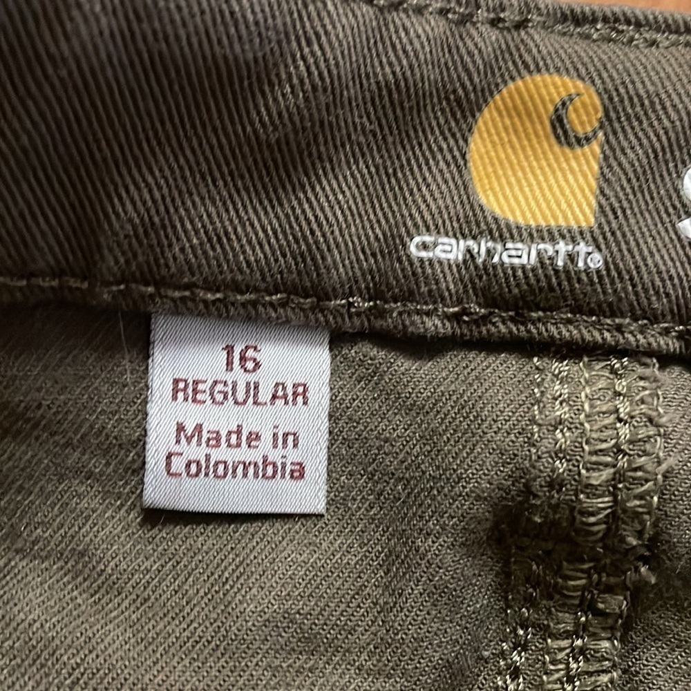 Carhartt Slim Fit Size 16 - Picture 5 of 11